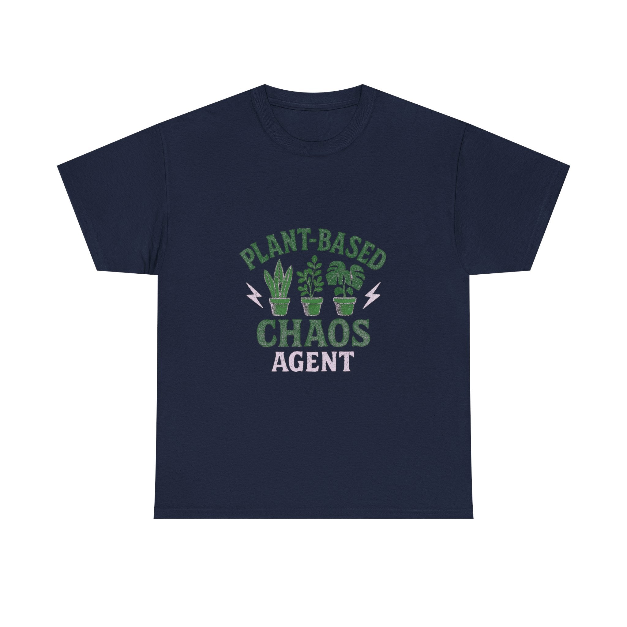 Plant-Based Chaos Agent T-Shirt | Unique Gift | Graphic Tee