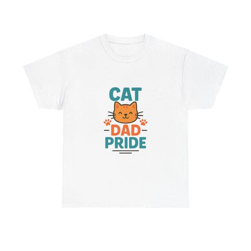 Cat Dad Cool Cat T-Shirt | Cat Lover Gift | Graphic Tee