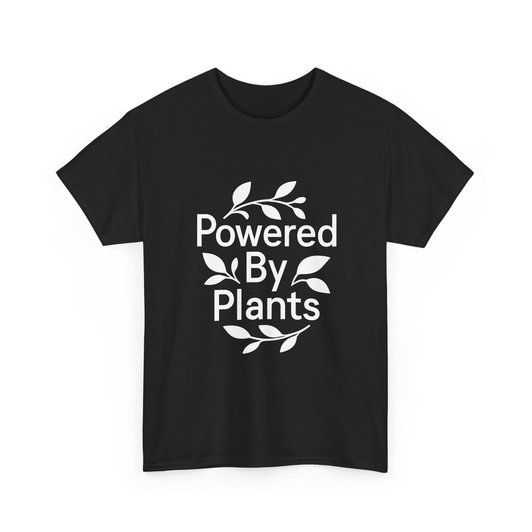Powered By Plants Vegan T-Shirt | Unique Gift | Graphic Tee