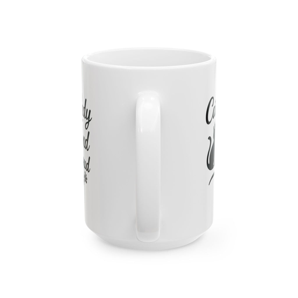 Cat Lady And Proud Coffee Mug | Cat Lover Gift | Ceramic Mug
