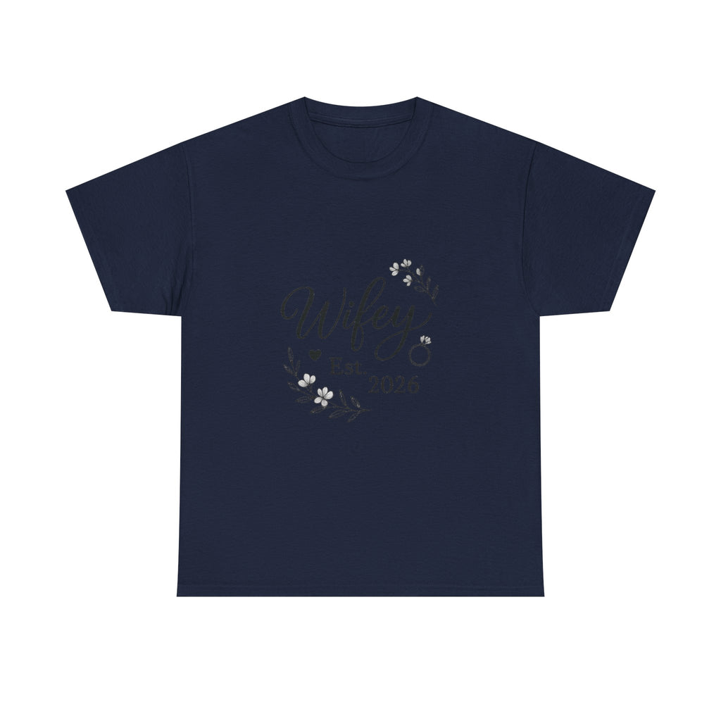 Wifey Est 2026 Bride T-Shirt | Unique Gift | Graphic Tee