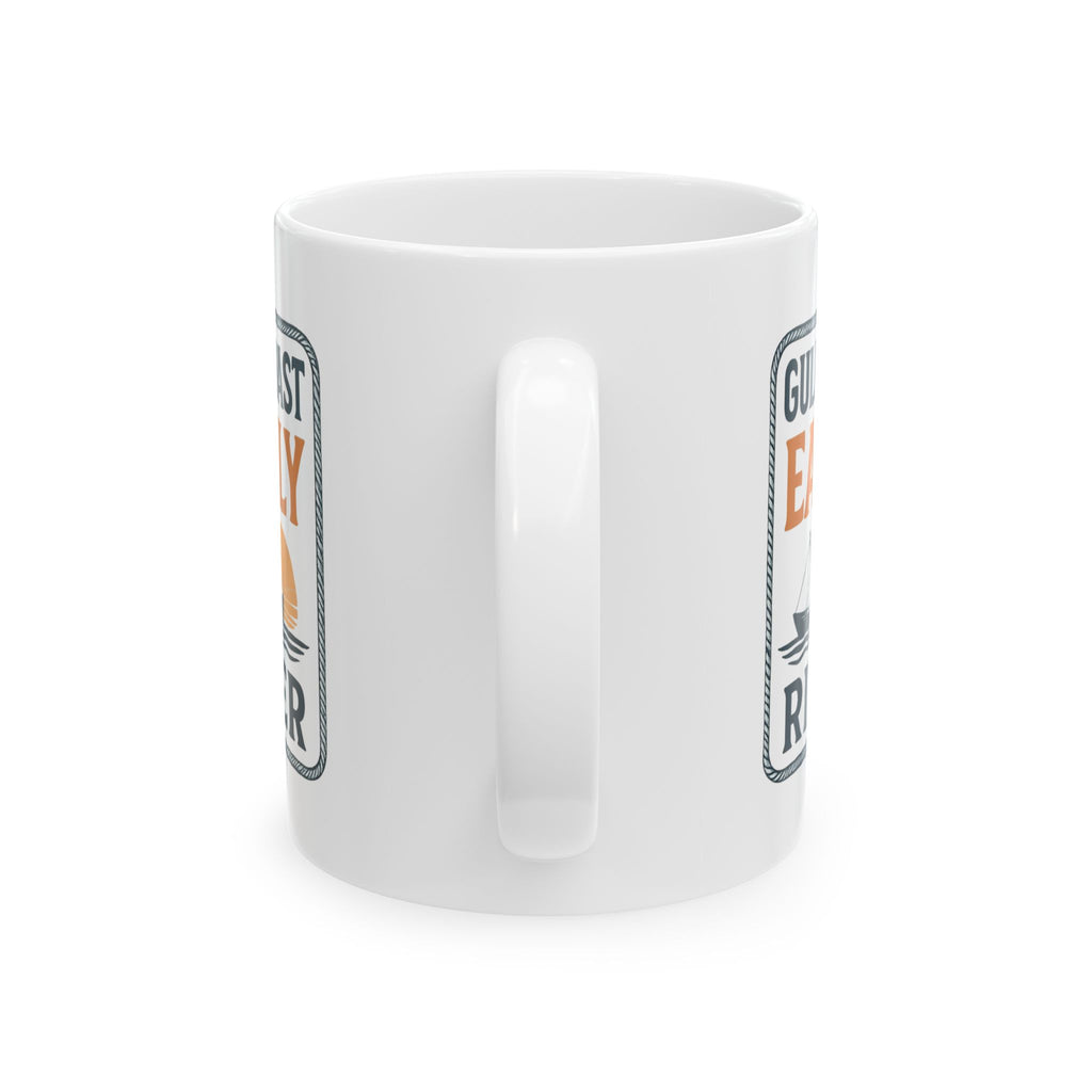 Shrimper Gulf Coast Early Riser Coffee Mug | Unique Gift | Ceramic Mug