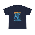 Grandpa Shark Doo Doo Family T-Shirt | Gift for Grandpa | Graphic Tee