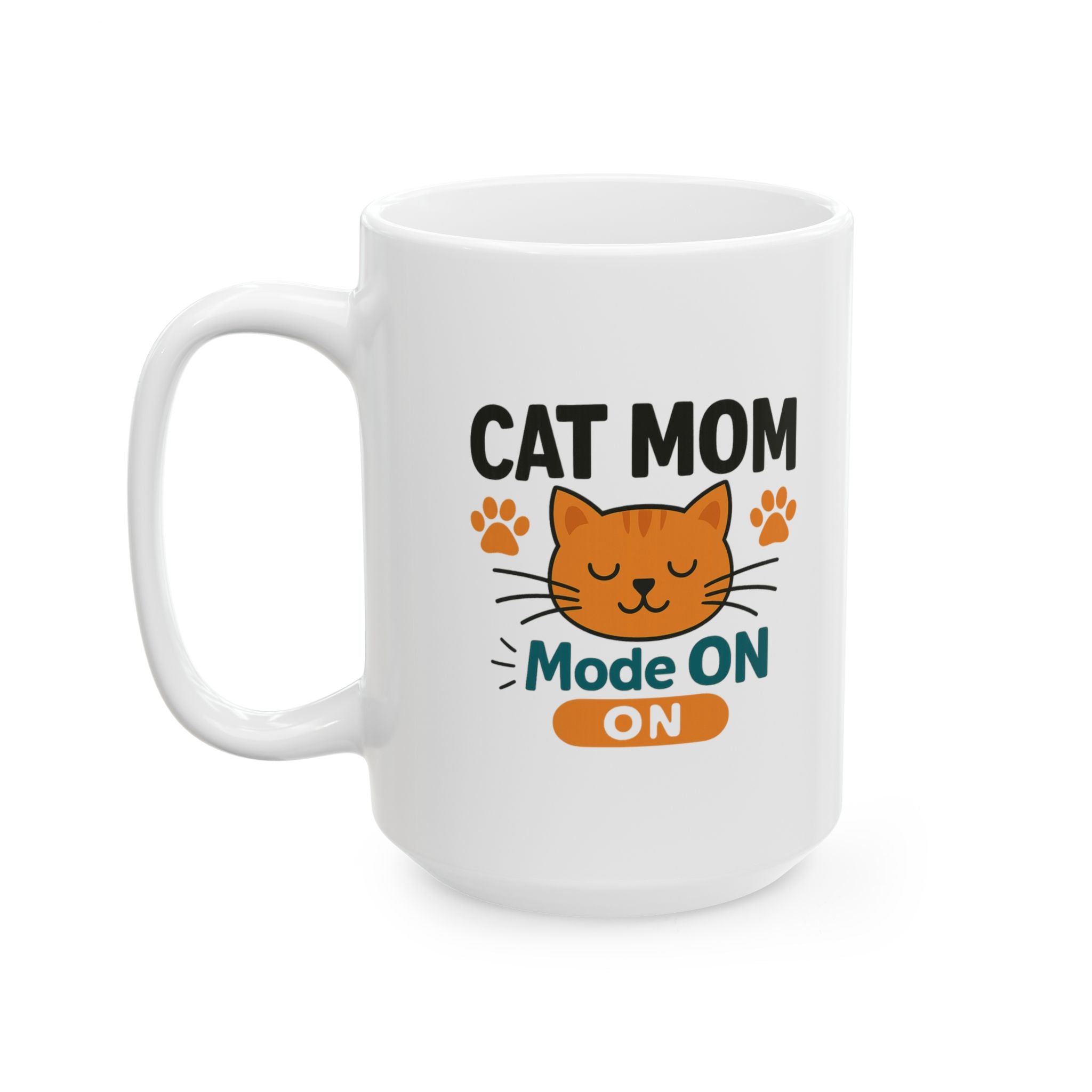 My Cat Is My Therapist Coffee Mug | Funny Cat Mom Gift | Ceramic Mug