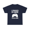 Paused My Game Gaming T-Shirt | Gamer Gift | Graphic Tee