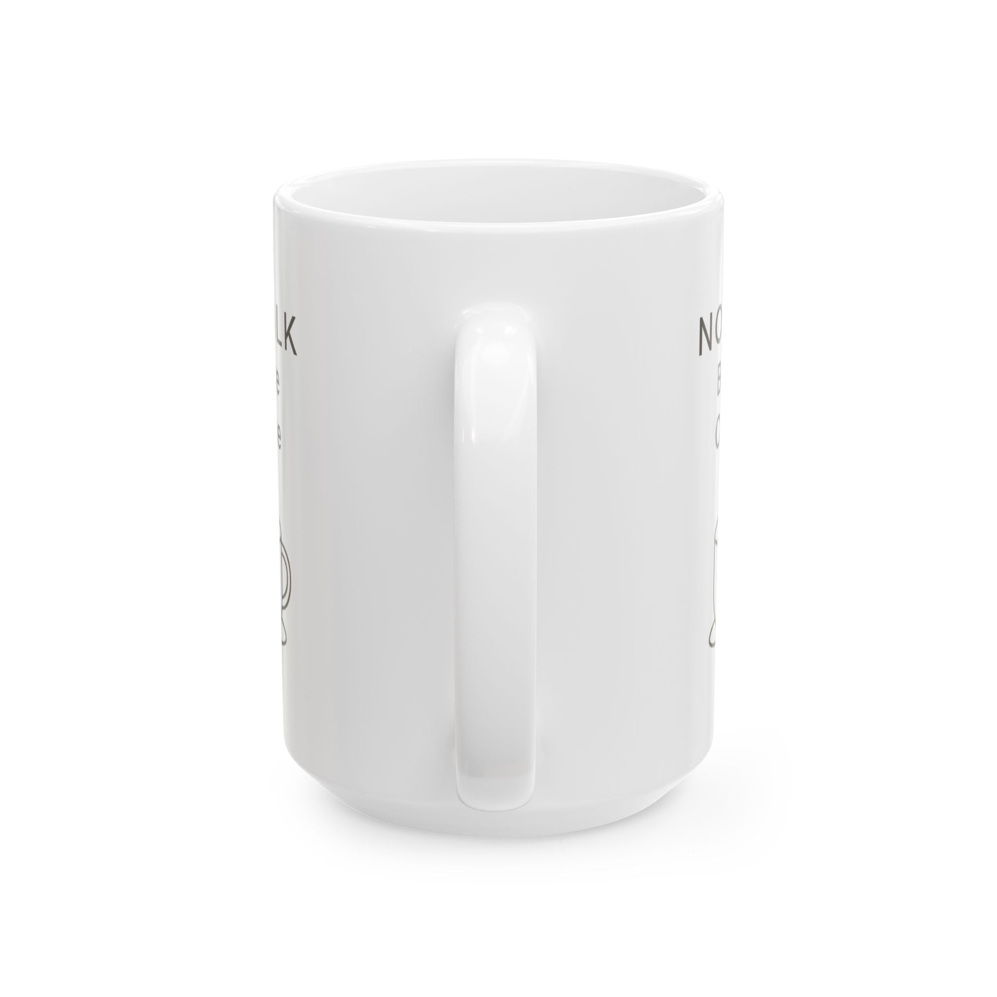 No Talking Before Coffee Strict Policy Coffee Mug | Funny Gift | Ceramic Mug