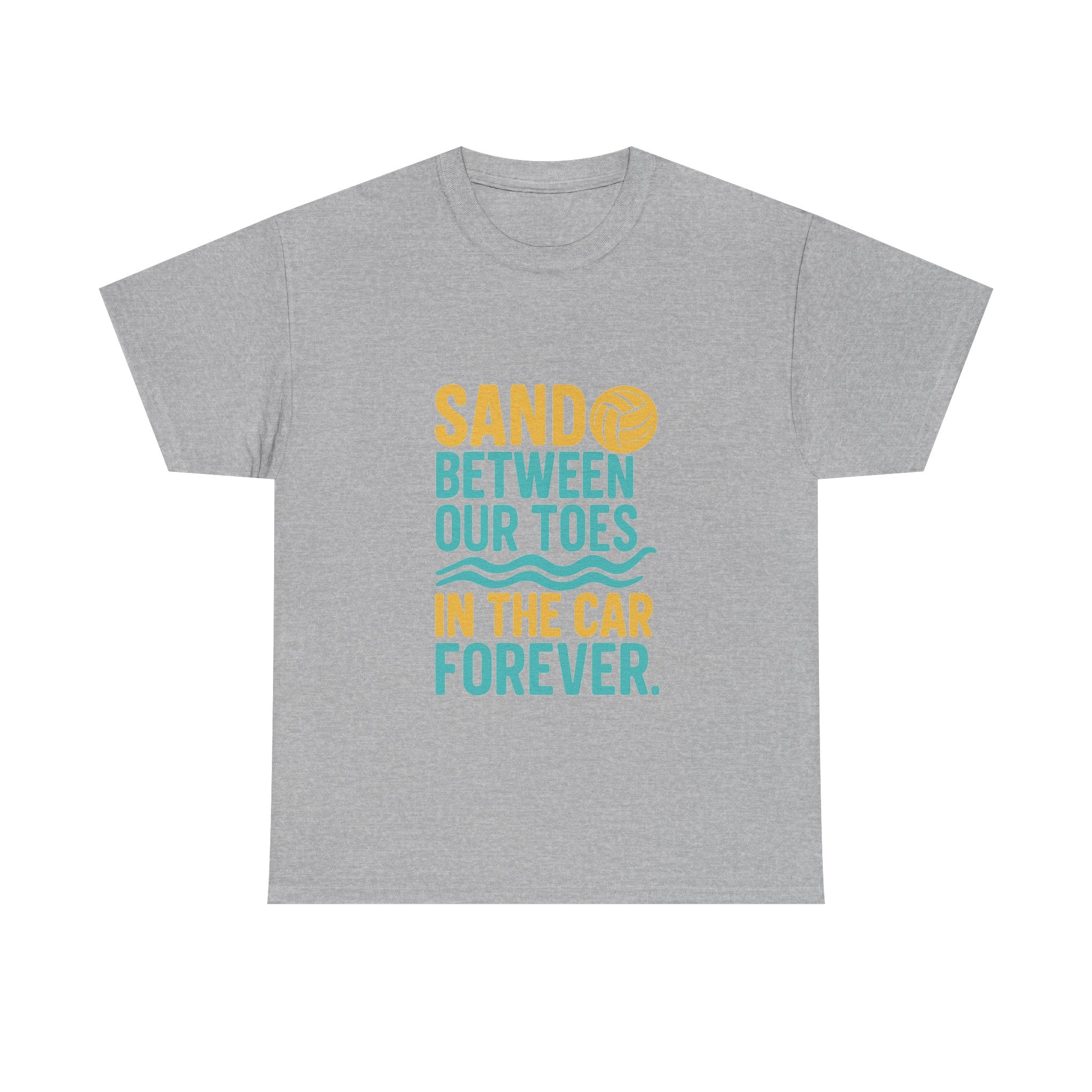 Beach Volleyball Mom Sand Between Our Toes In Our Car Forever T-Shirt | Gift for Mom | Graphic Tee