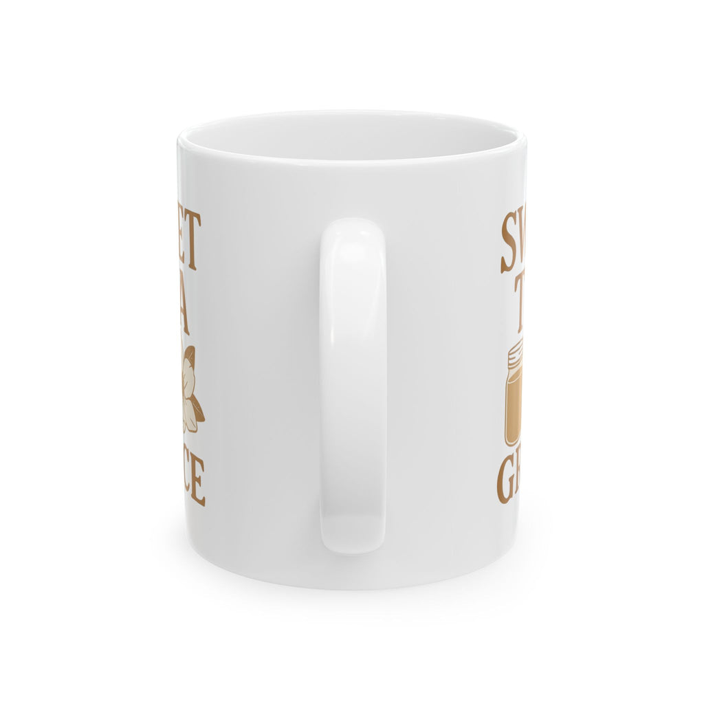 Southern Grandma Sweet Tea And Grace Coffee Mug | Gift for Grandma | Ceramic Mug
