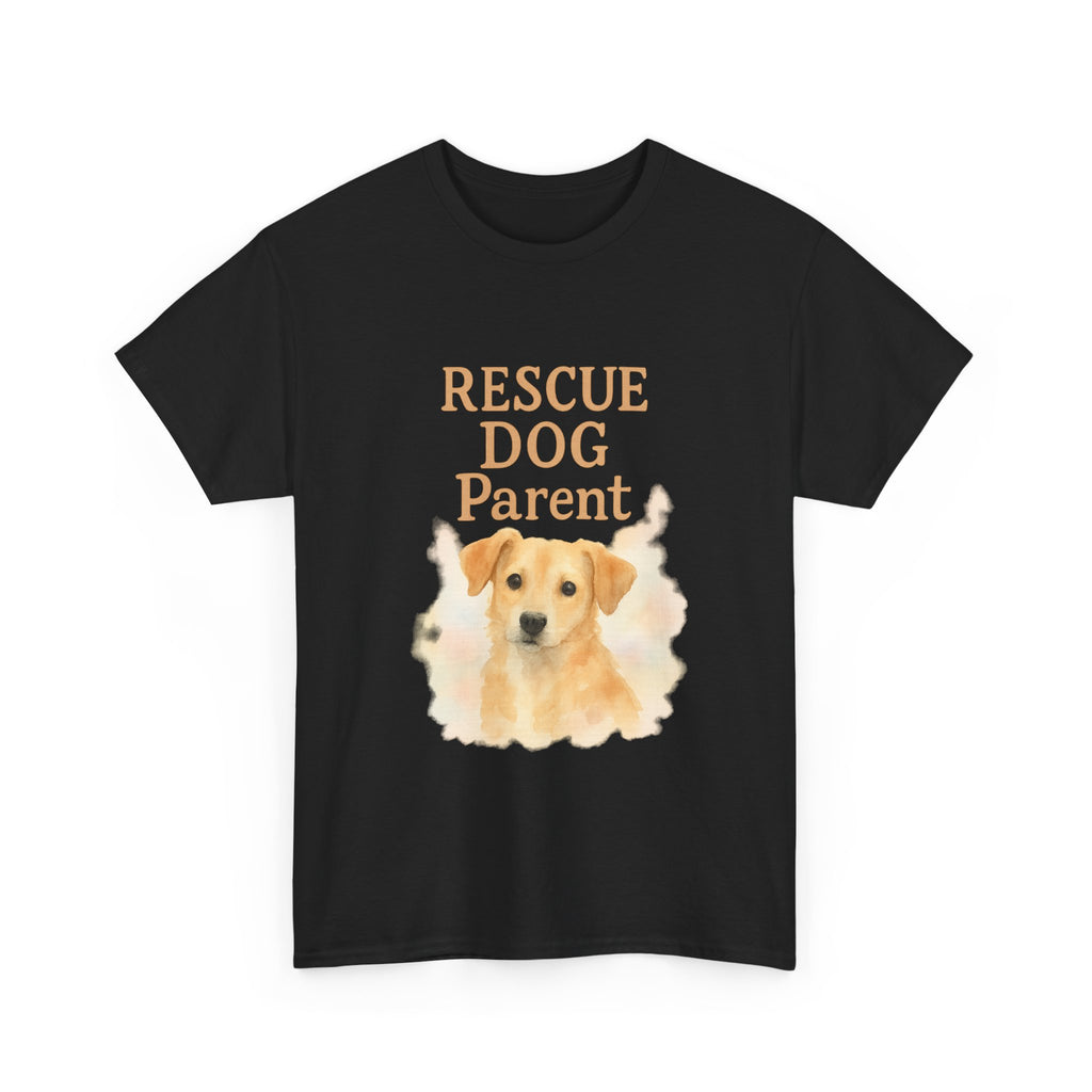 Proud Rescue Dog Parent T-Shirt | Shelter Adoption Gift | Graphic Tee