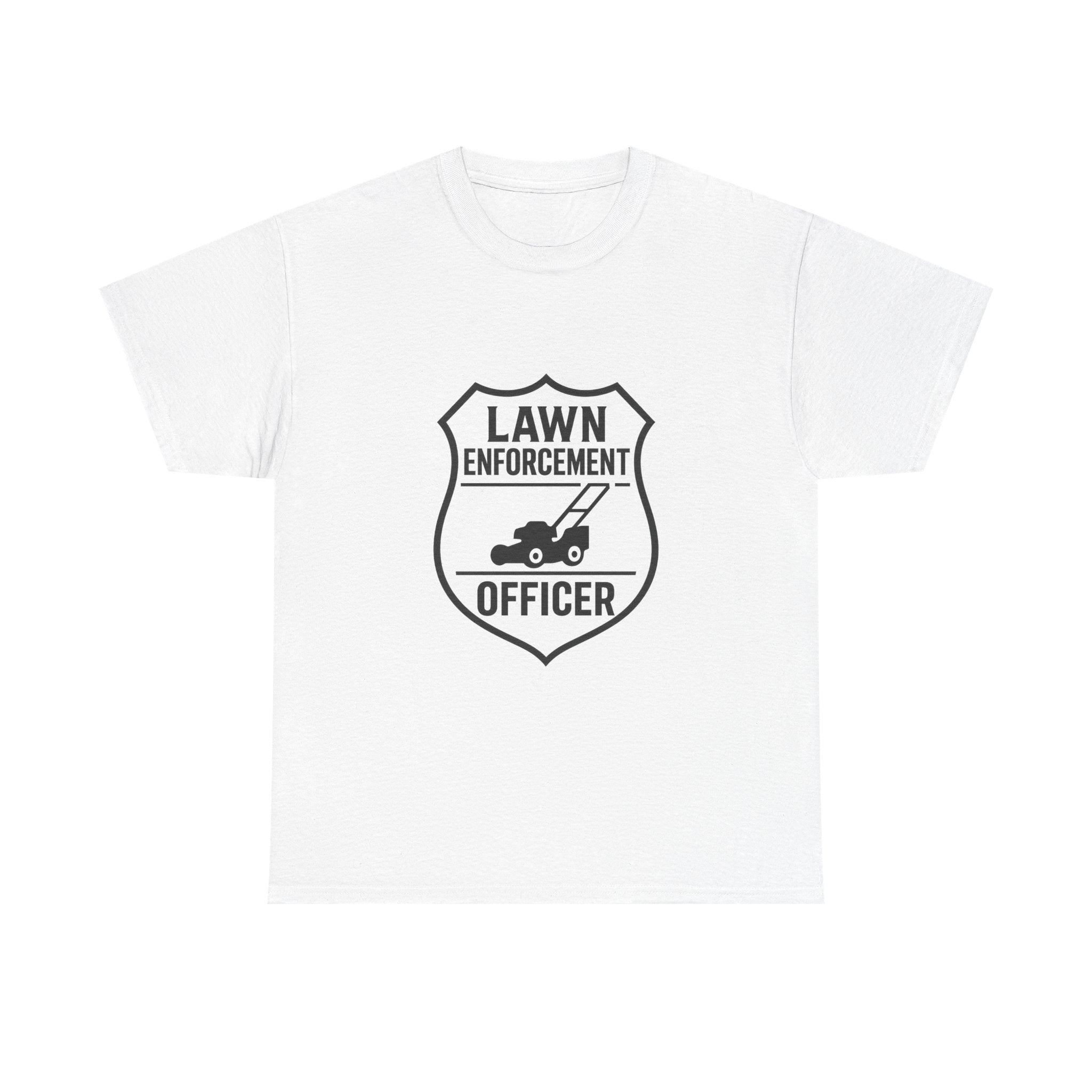 Lawn Enforcement Officer Dad T-Shirt | Gift for Dad | Graphic Tee