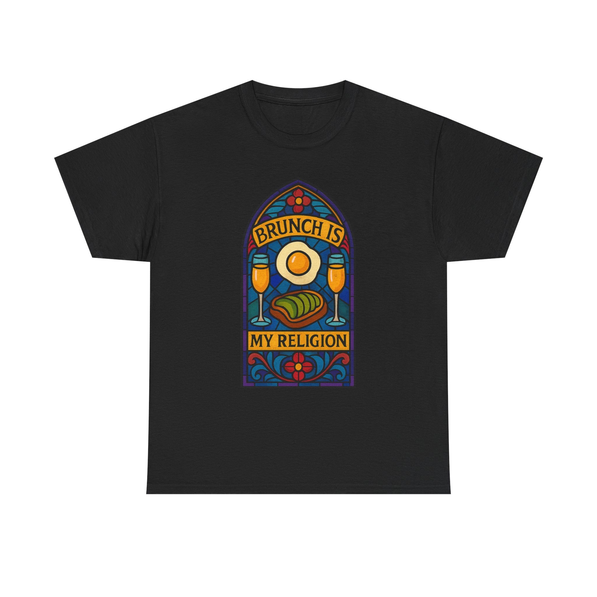 Brunch Is My Religion T-Shirt | Unique Gift | Graphic Tee