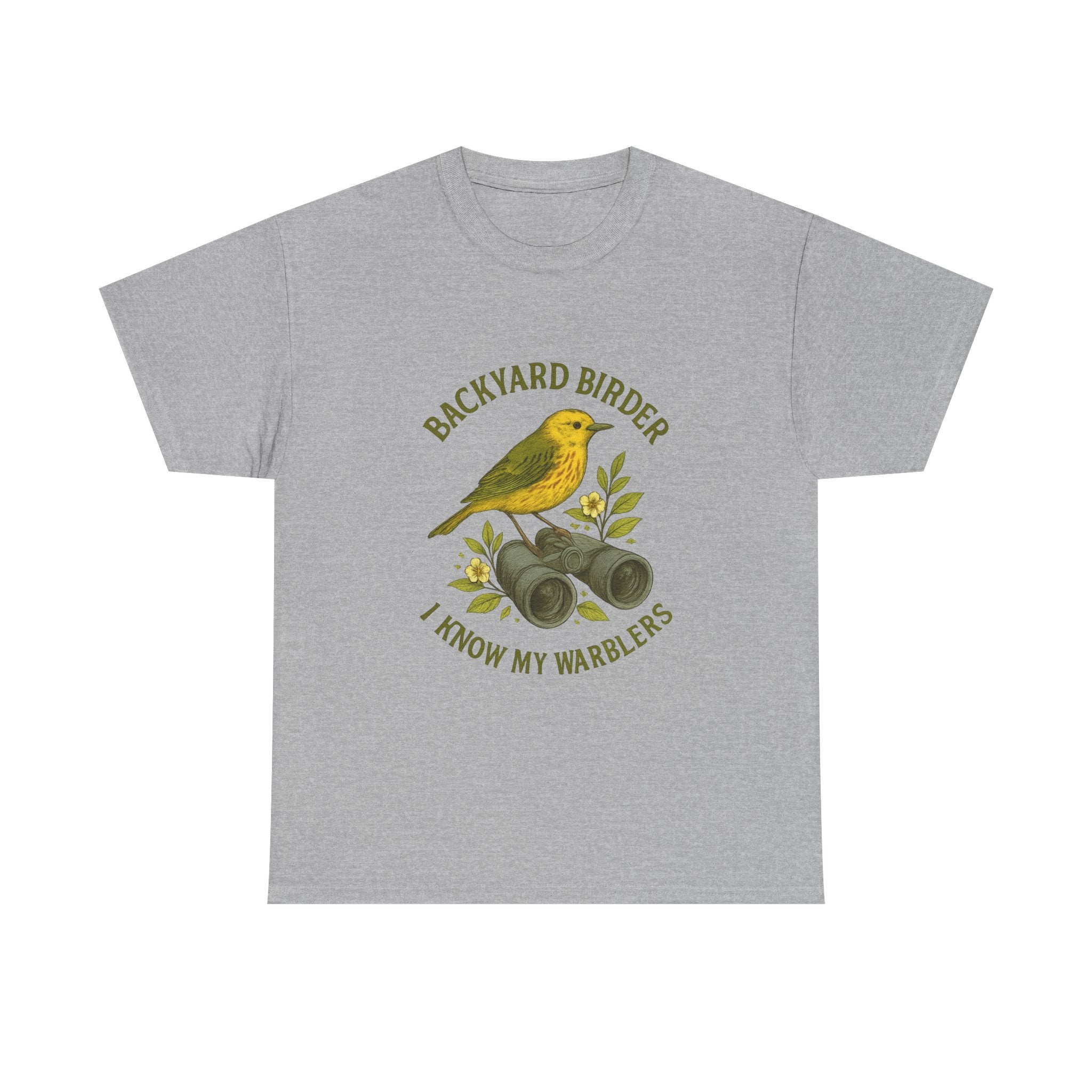 Backyard Birder I Know My Warblers T-Shirt | Bird Lover Gift | Graphic Tee
