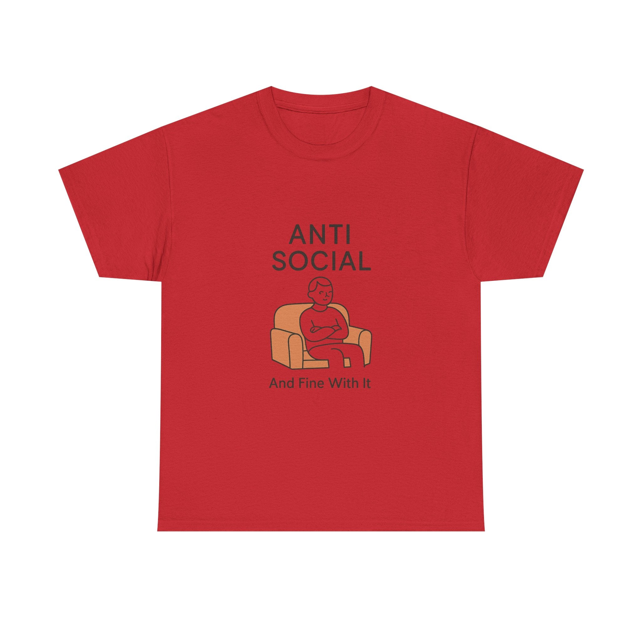 Anti Social But Make It Cute T-Shirt | Funny Antisocial Gift | Graphic Tee