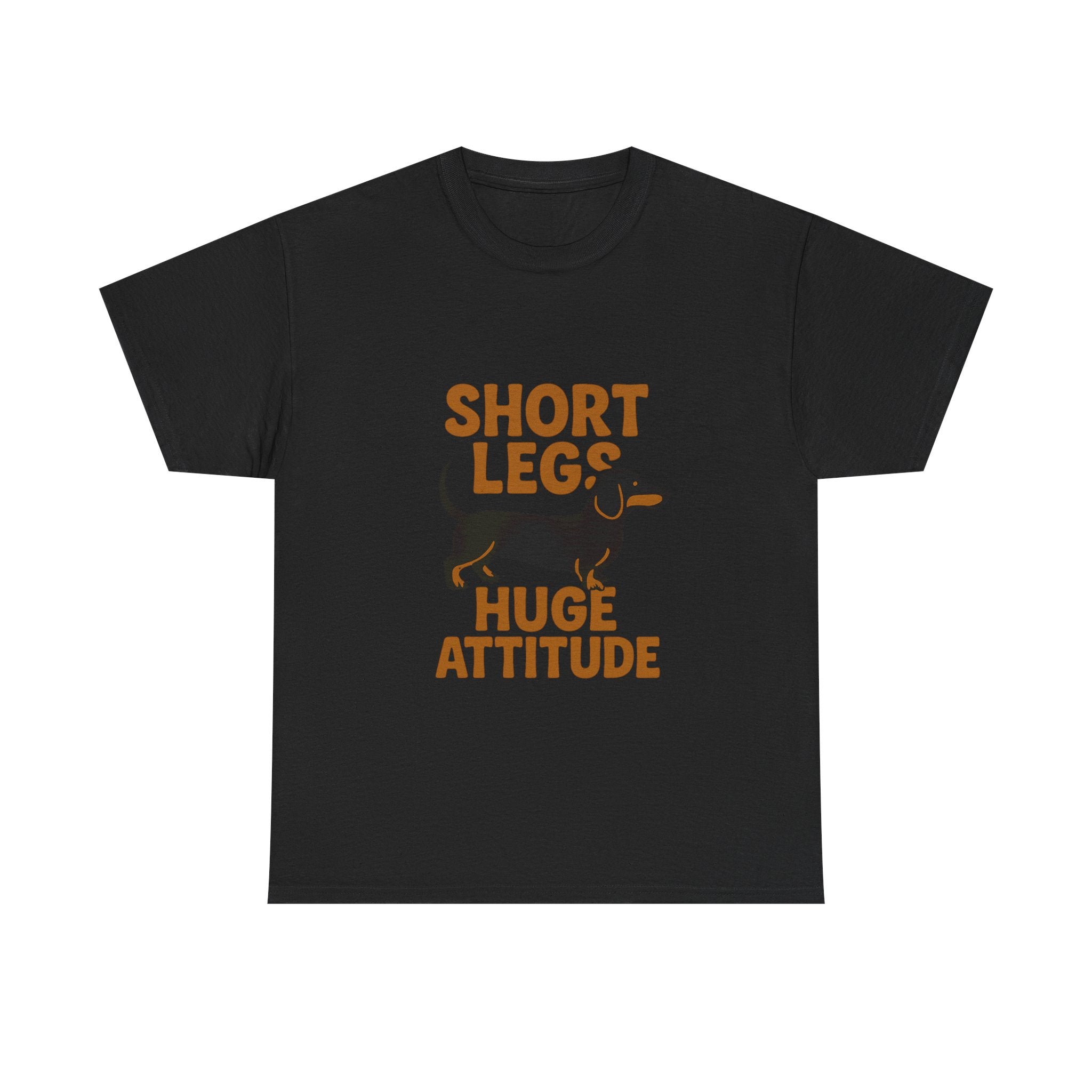 Dachshund Mom Short Legs Huge Attitude T-Shirt | Gift for Mom | Graphic Tee