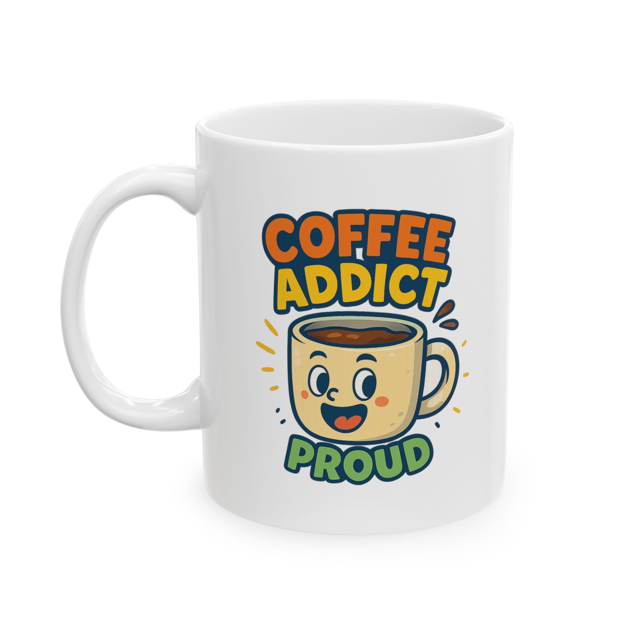 Certified Coffee Addict No Regrets Coffee Mug | Coffee Lover Gift | Ceramic Mug