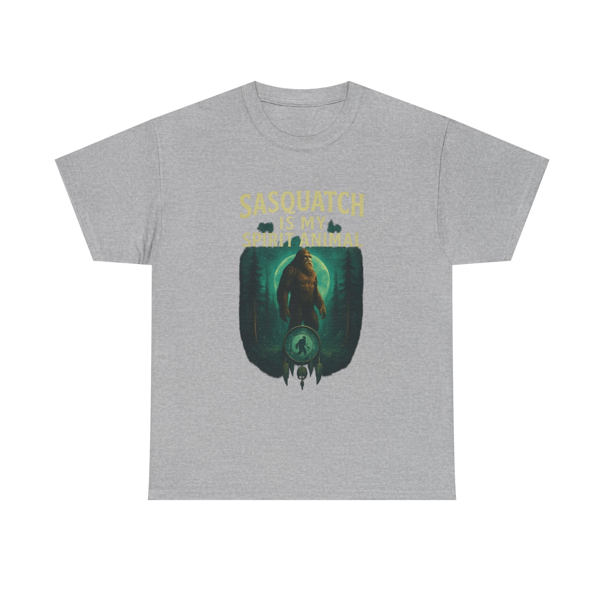 Sasquatch Is My Spirit Animal T-Shirt | Unique Gift | Graphic Tee