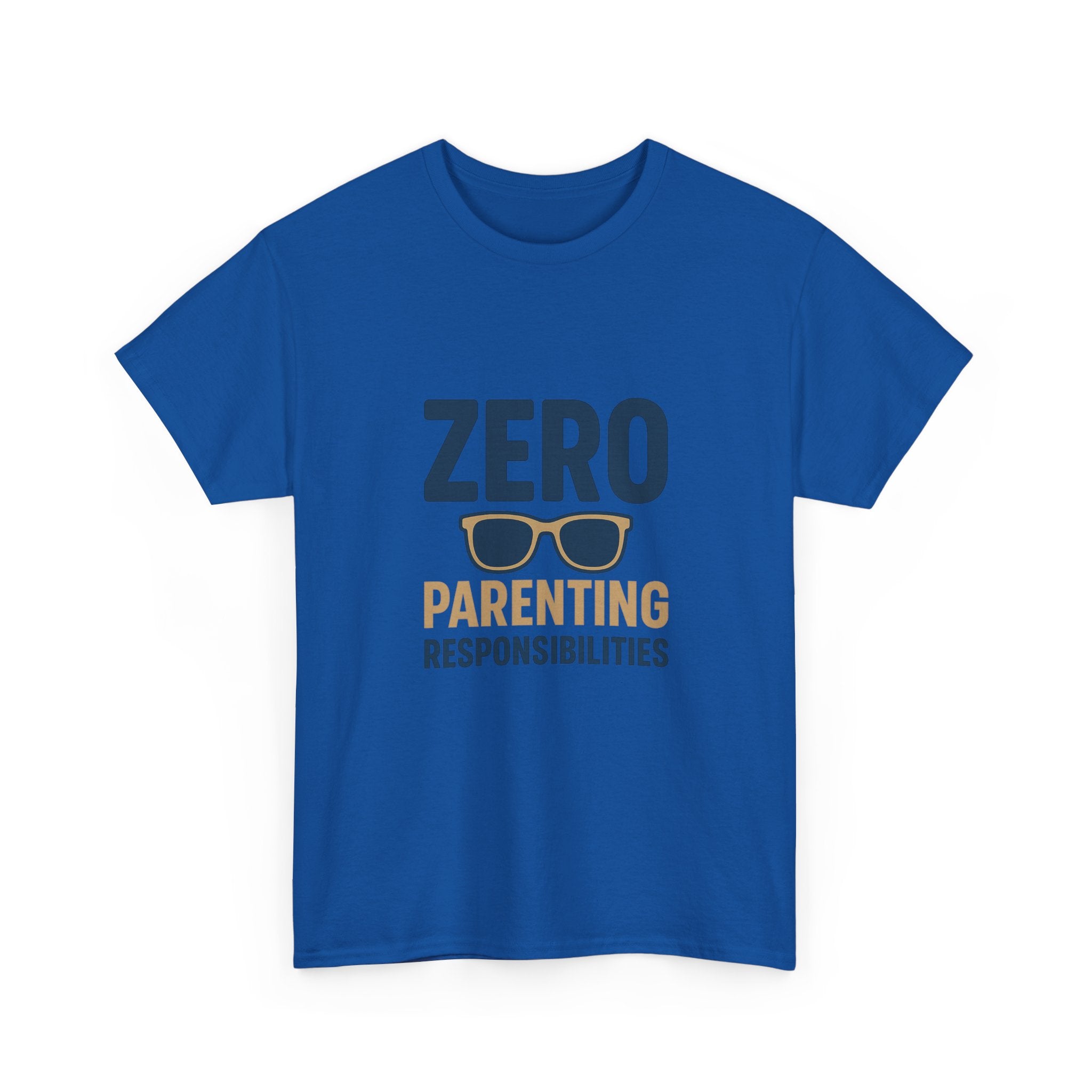 Funny Uncle Zero Parenting Responsibilities T-Shirt | Funny Gift | Graphic Tee