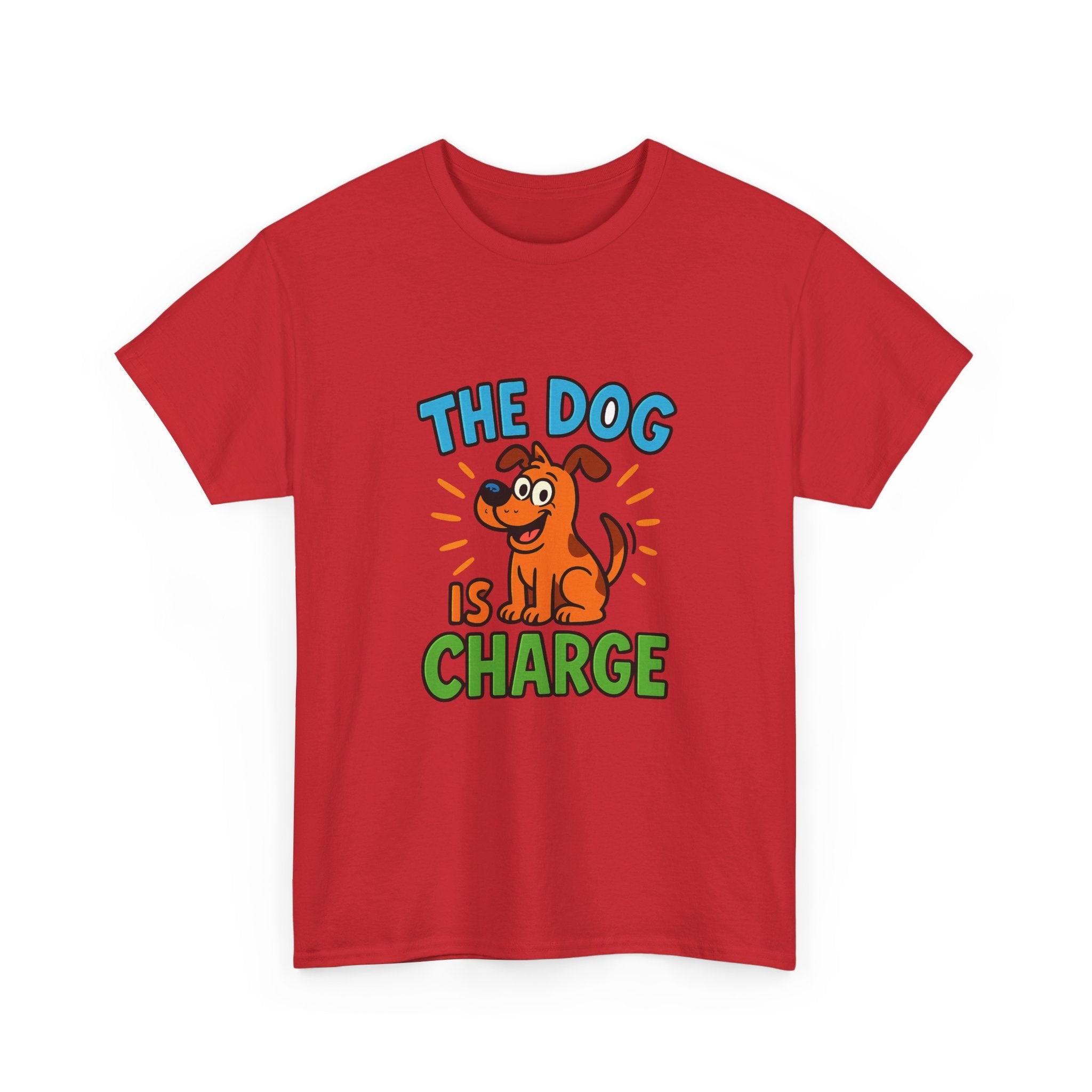 Boss Is The Dog T-Shirt | Funny Pet Humor | Graphic Tee