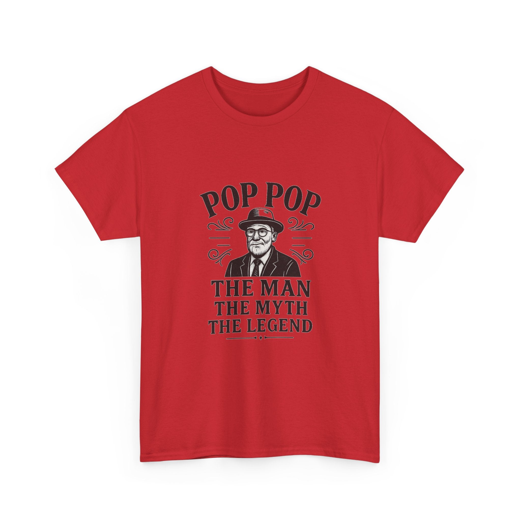 Pop Pop The Man The Myth Grandfather T-Shirt | Unique Gift | Graphic Tee