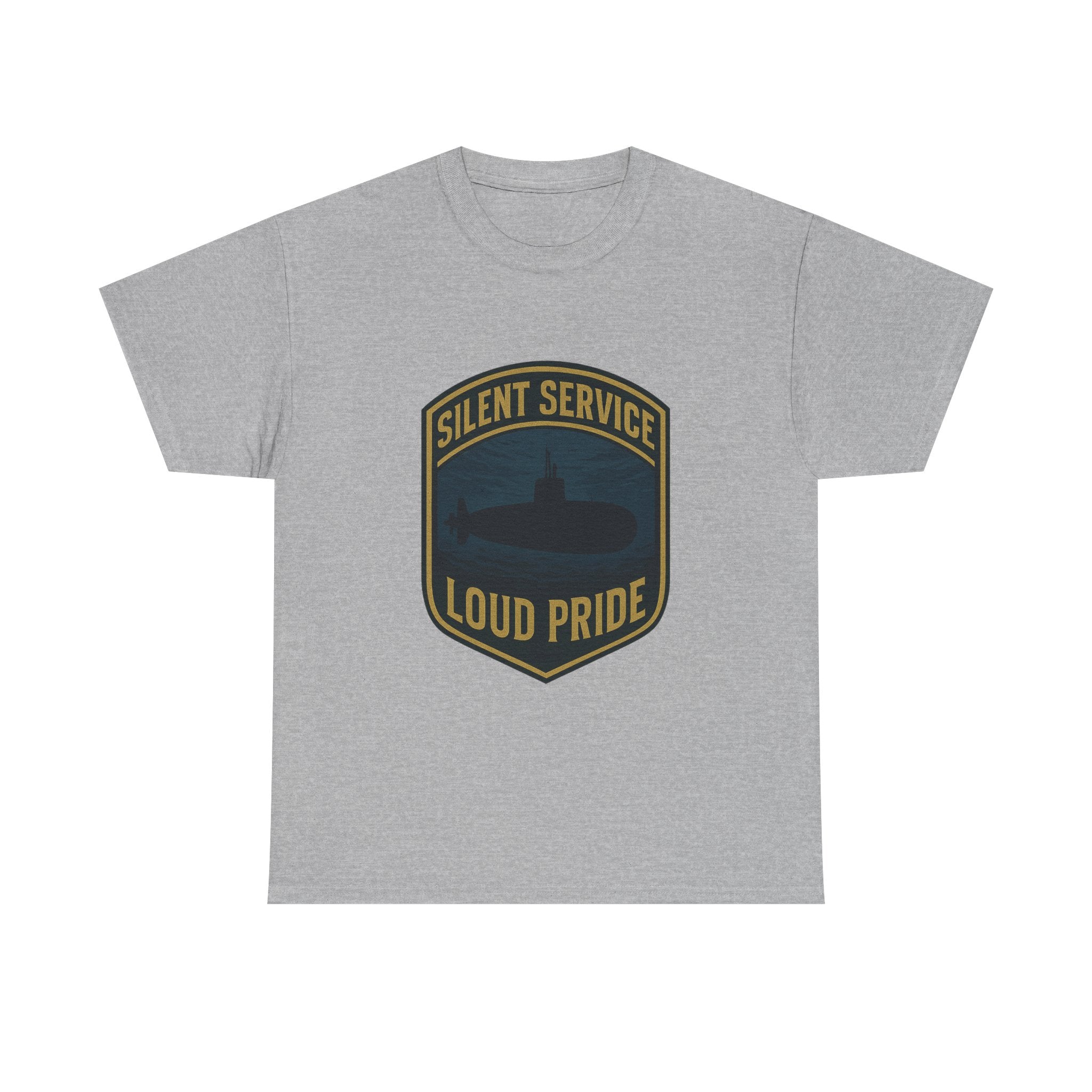Submarine Veteran Silent Service Loud Pride T-Shirt