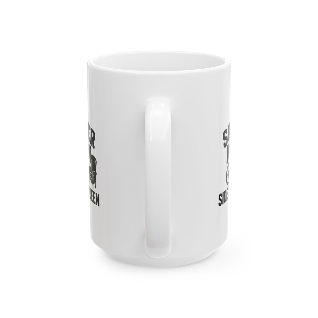 Soccer Mom Sideline Queen Coffee Mug | Gift for Mom | Ceramic Mug