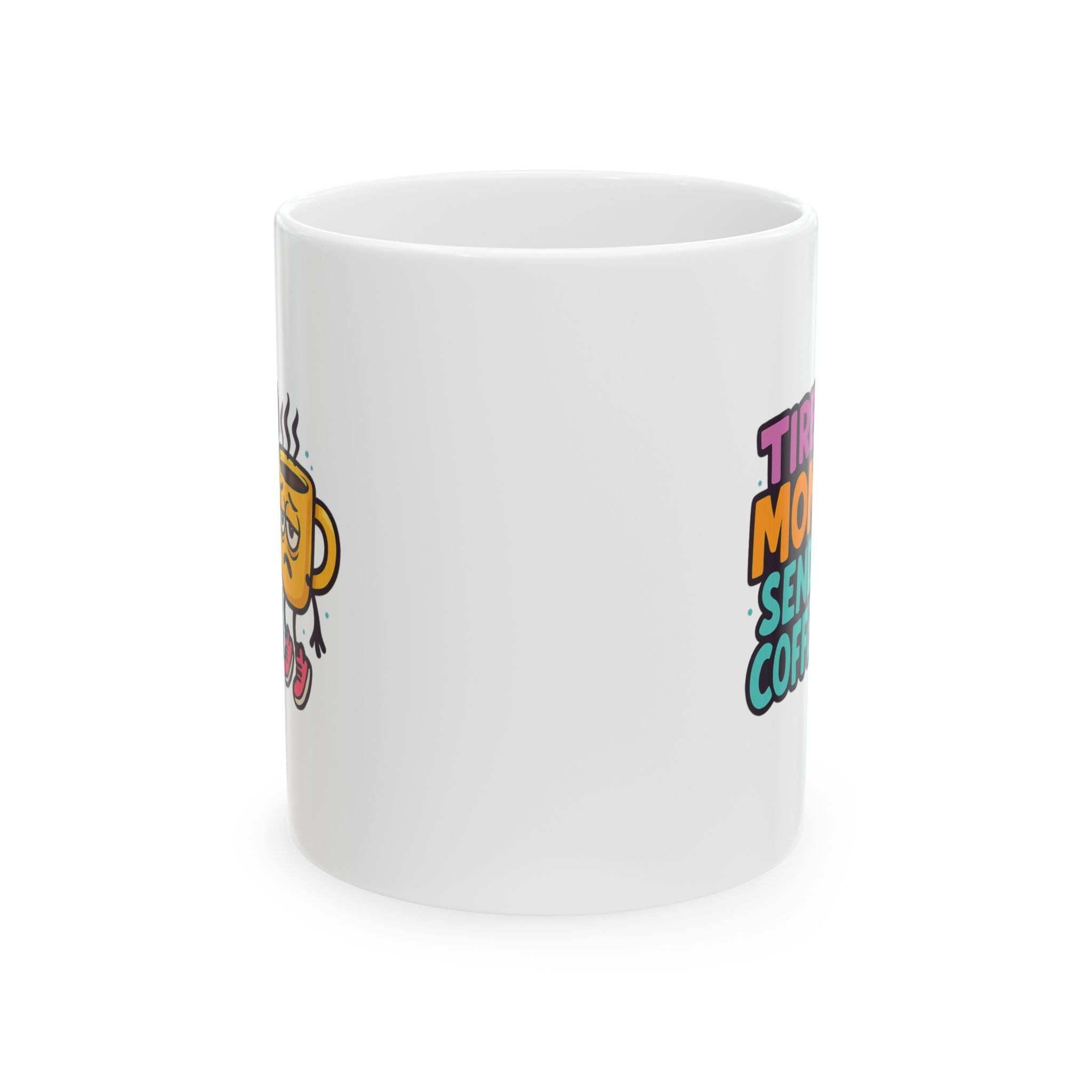 Tiredness Level Expert Mom Coffee Mug | Funny Mom Humor | Ceramic Mug