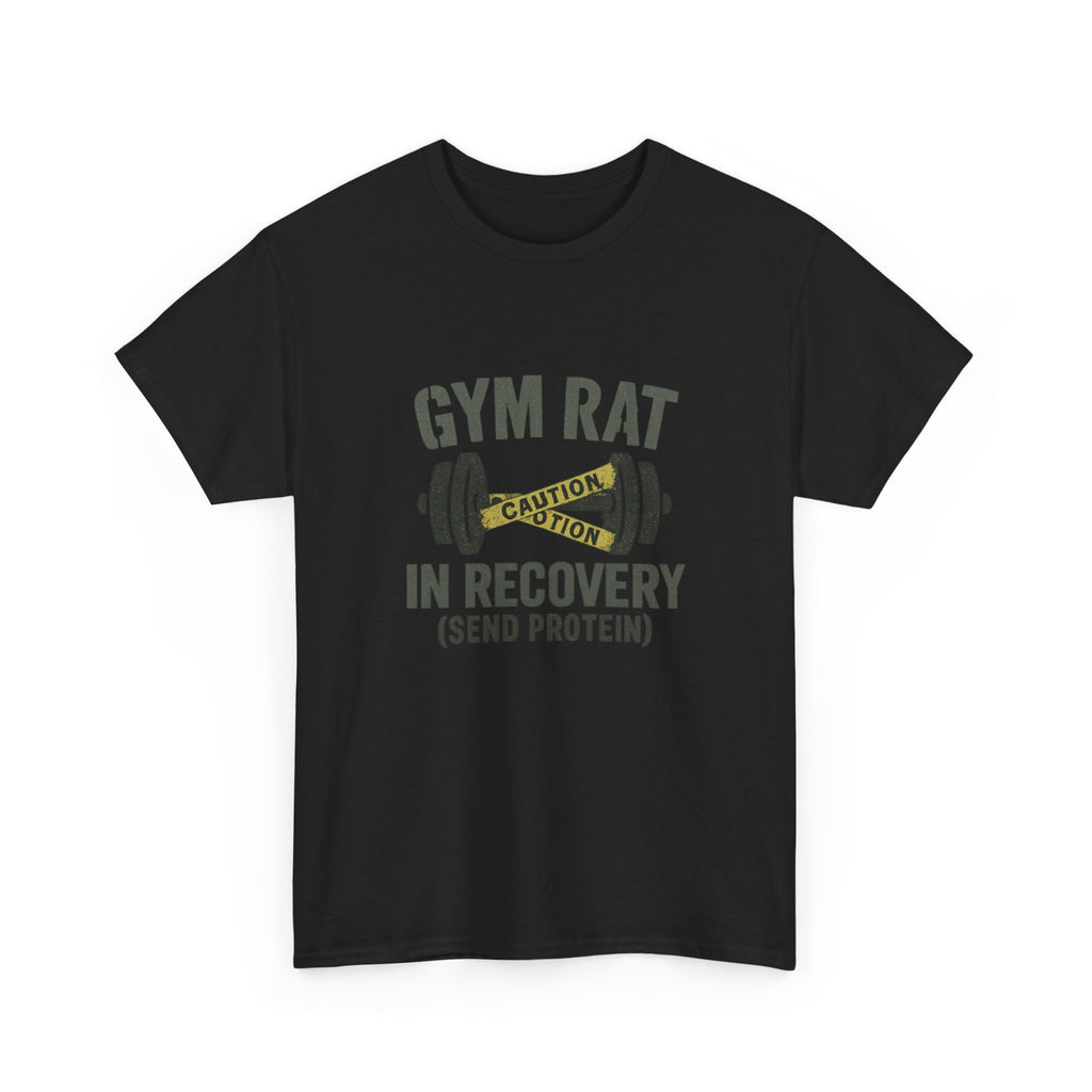 Gym Rat In Recovery T-Shirt | Unique Gift | Graphic Tee