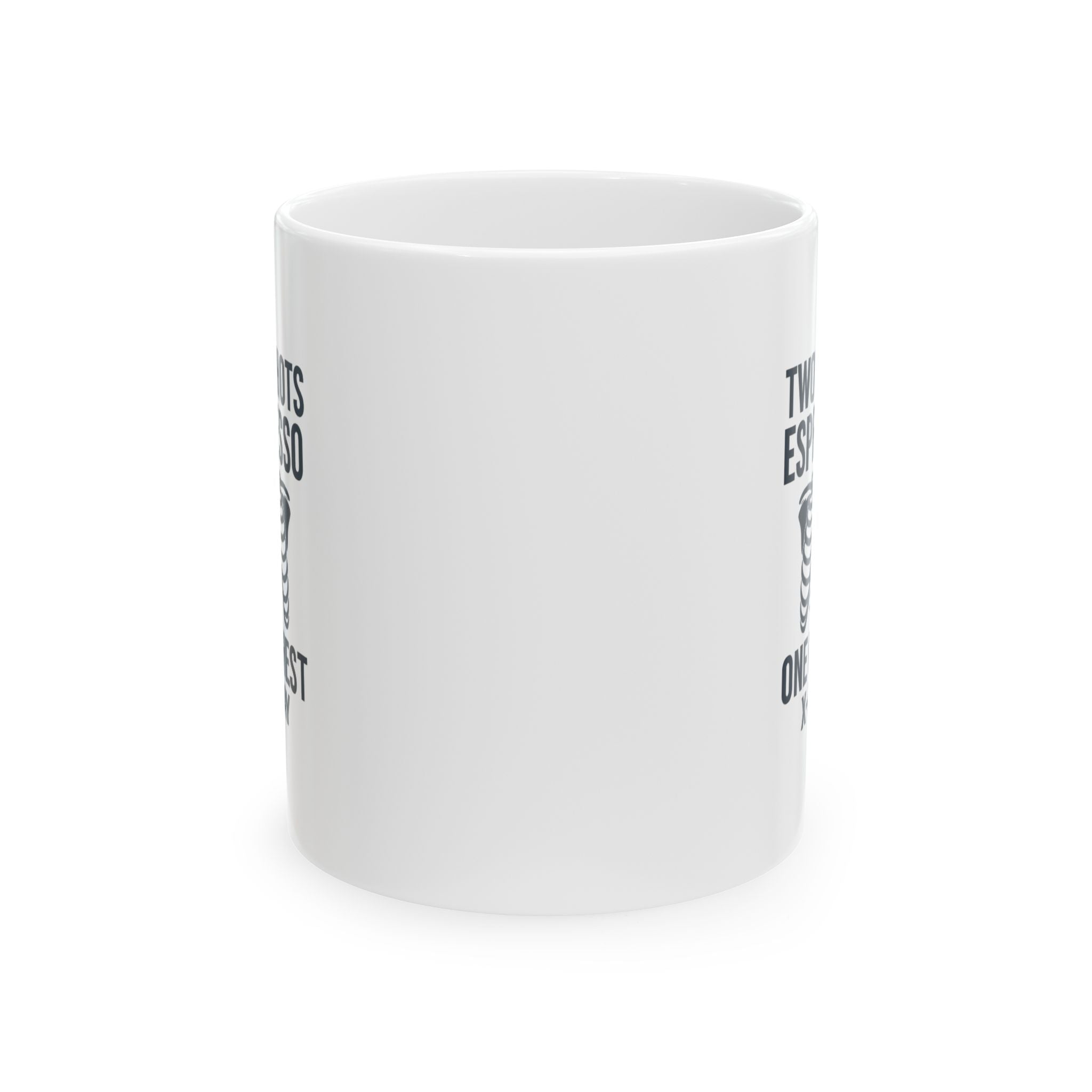 Radiology Tech Two Shots Espresso One Chest Xray Coffee Mug | Unique Gift | Ceramic Mug