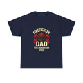 Firefighter Dad The Hero Next Door T-Shirt | Gift for Dad | Graphic Tee