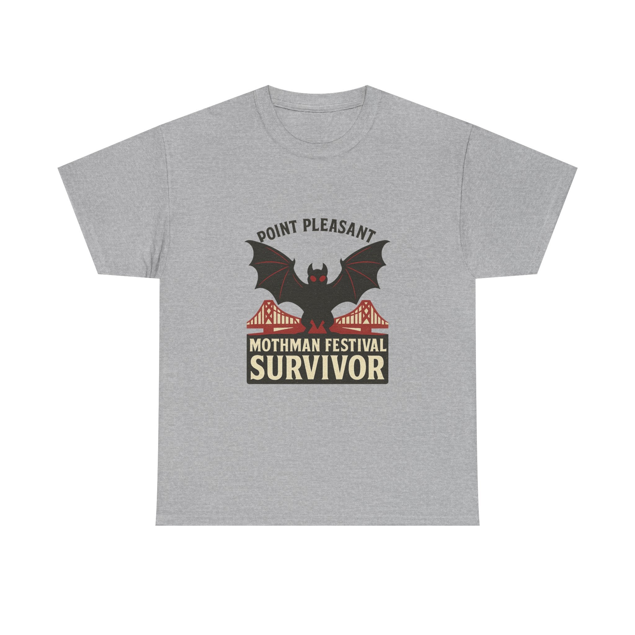 Point Pleasant Mothman Festival Survivor T-Shirt | Unique Gift | Graphic Tee