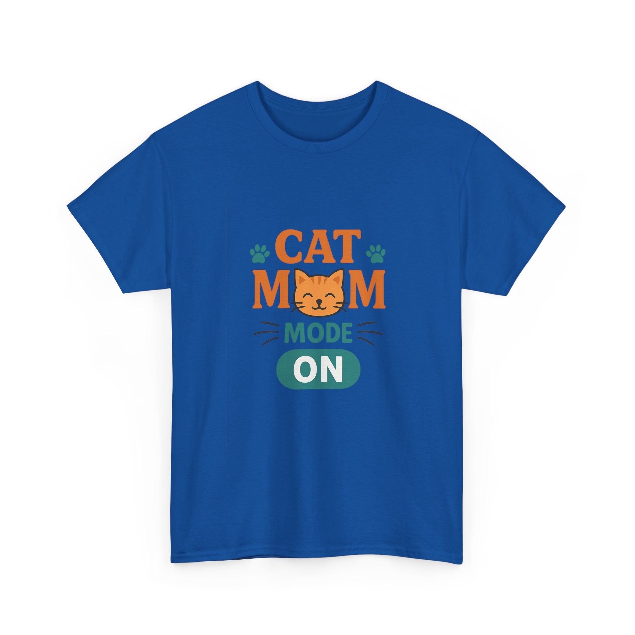 Proud Cat Mom Always Covered In Fur T-Shirt | Cat Lover Gift | Graphic Tee