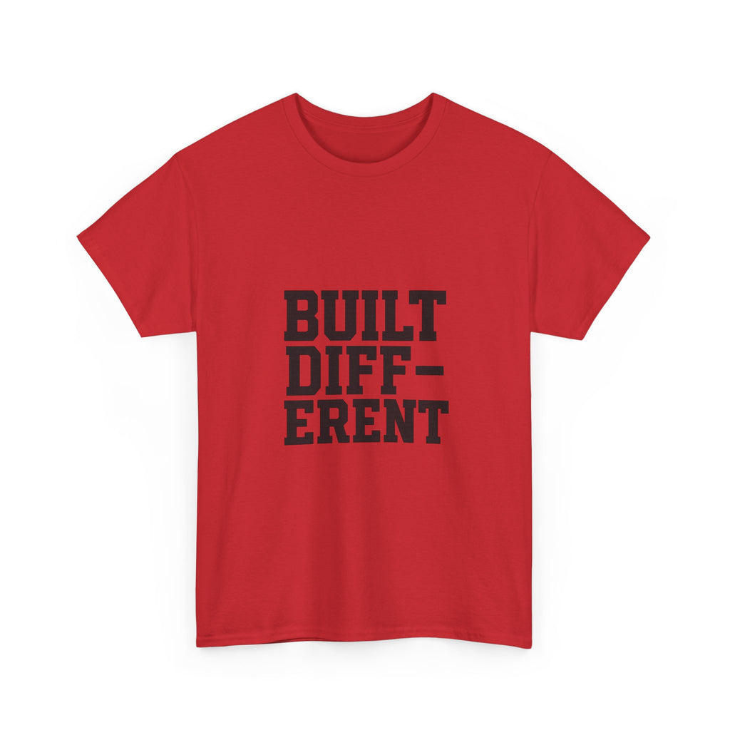 Built Different Gym Edition T-Shirt | Unique Gift | Graphic Tee