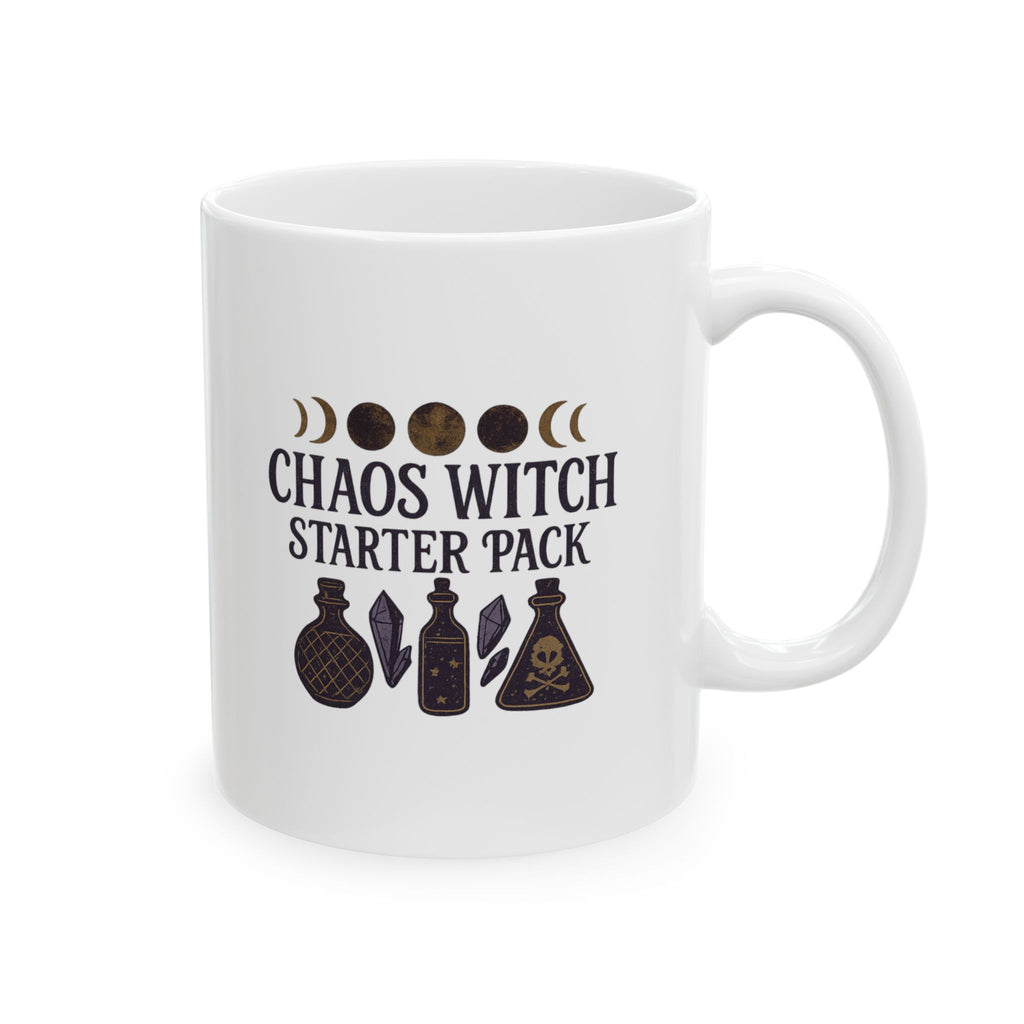 Chaos Witch Starter Pack Coffee Mug | Unique Gift | Ceramic Mug