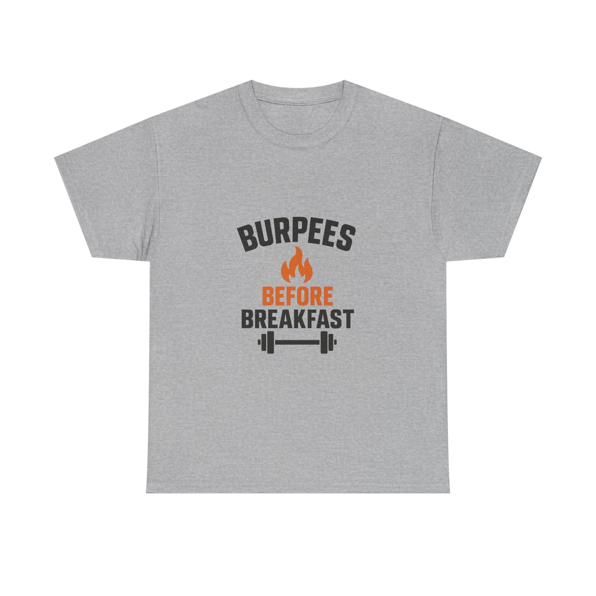 CrossFit Mom Burpees Before Breakfast T-Shirt | Gift for Mom | Graphic Tee