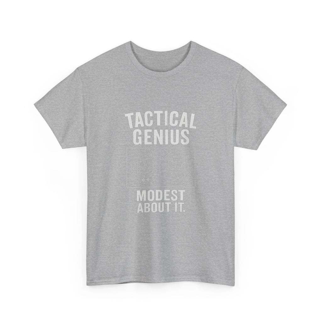 Soccer Coach Tactical Genius Modest About It T-Shirt | Unique Gift | Graphic Tee