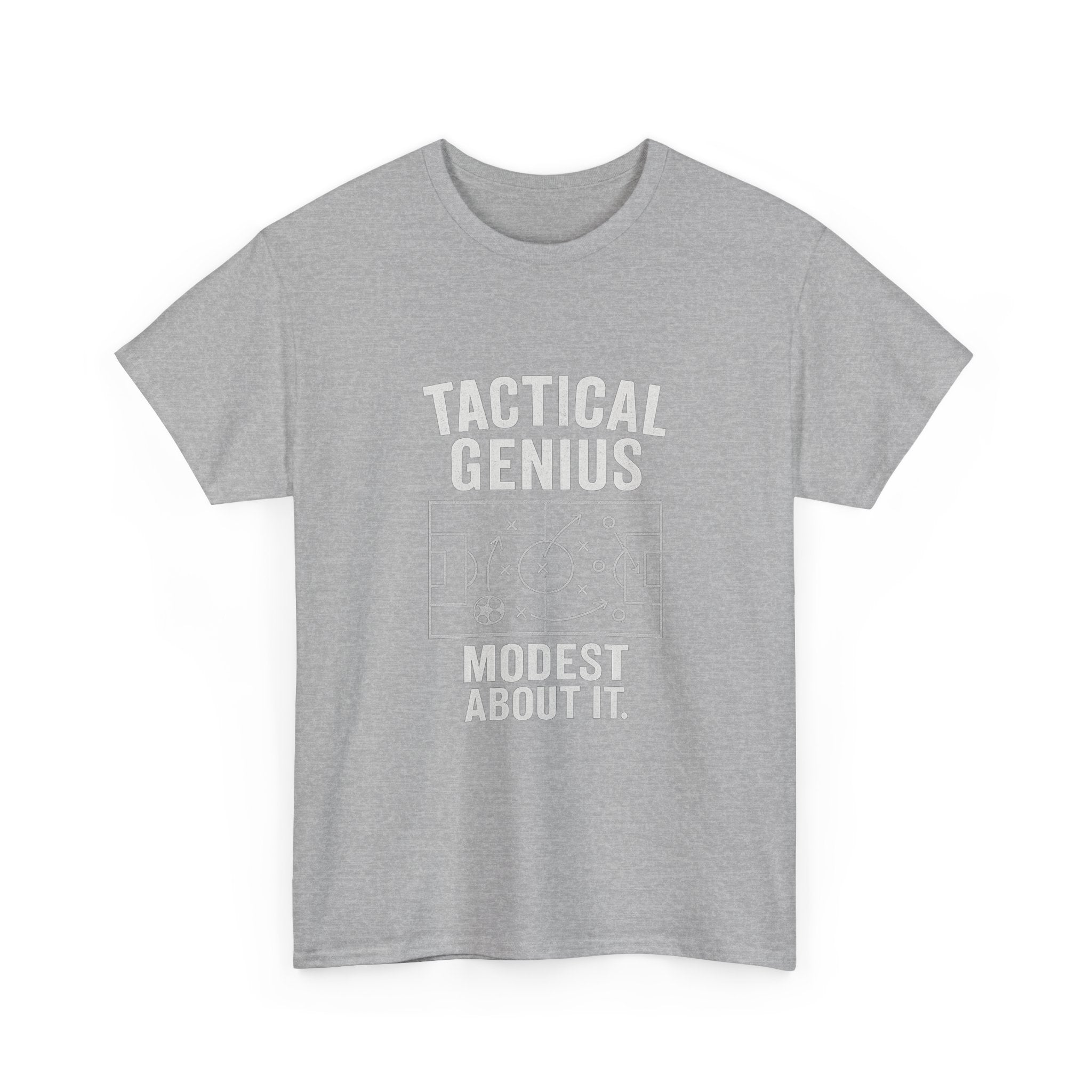 Soccer Coach Tactical Genius Modest About It T-Shirt | Unique Gift | Graphic Tee