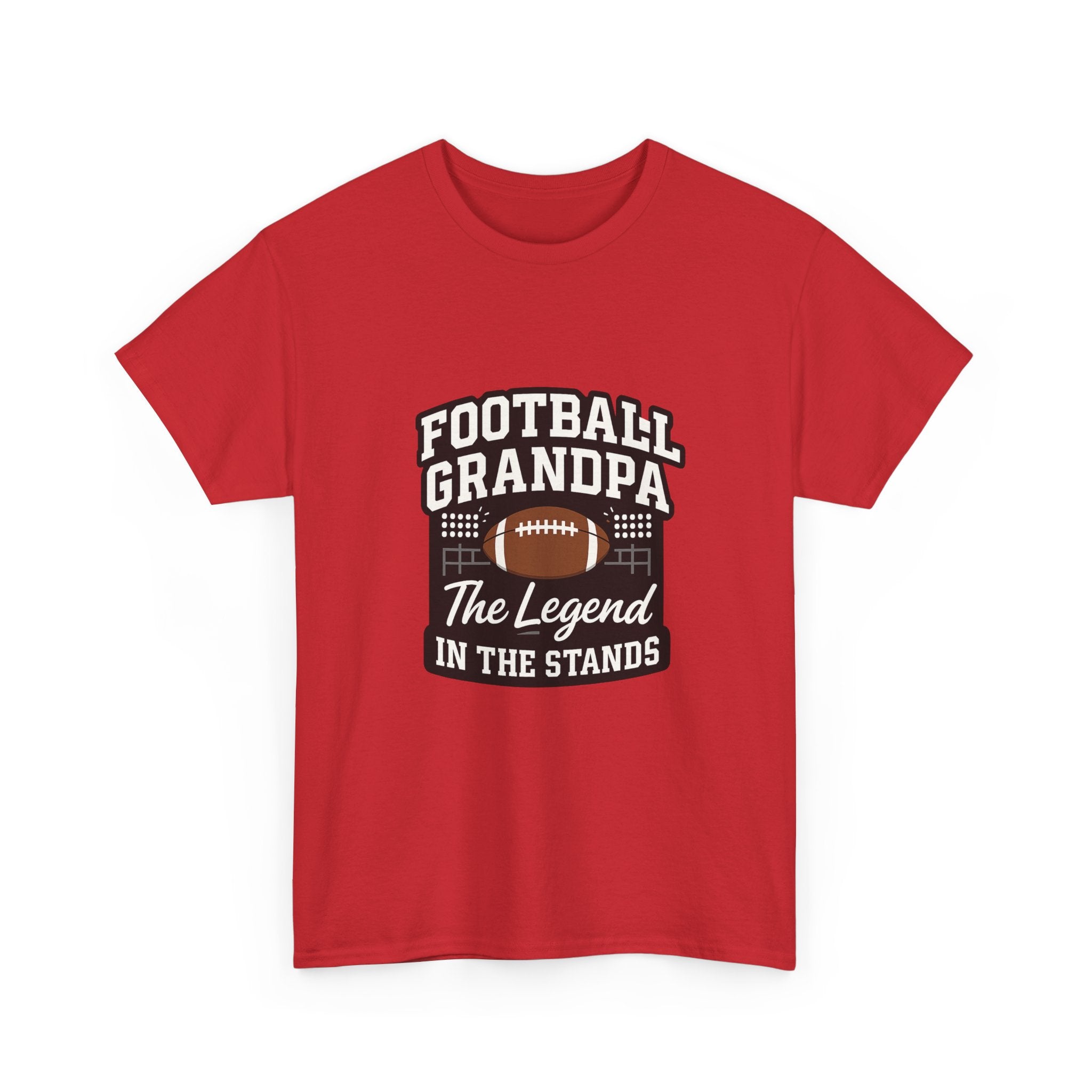 Football Grandpa The Legend In The Stands T-Shirt | Gift for Grandpa | Graphic Tee