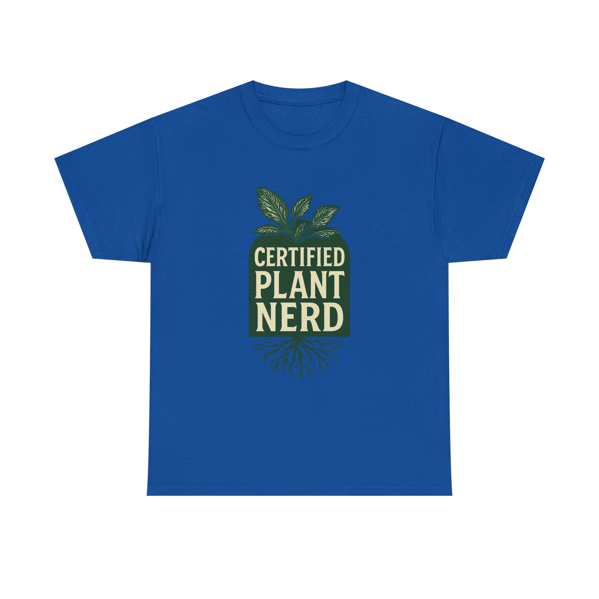 Certified Plant Nerd T-Shirt | Unique Gift | Graphic Tee