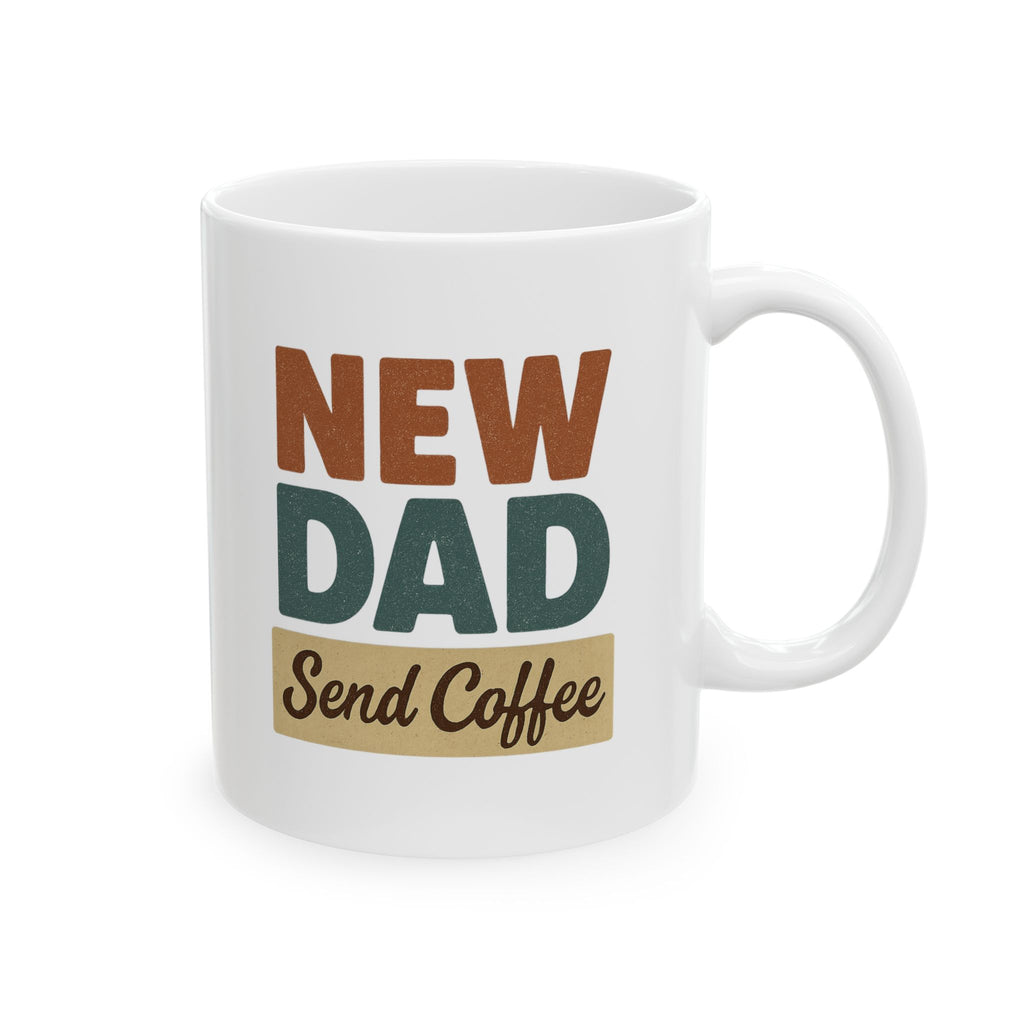 New Dad Who Dis Coffee Mug | New Dad Gift | Ceramic Mug