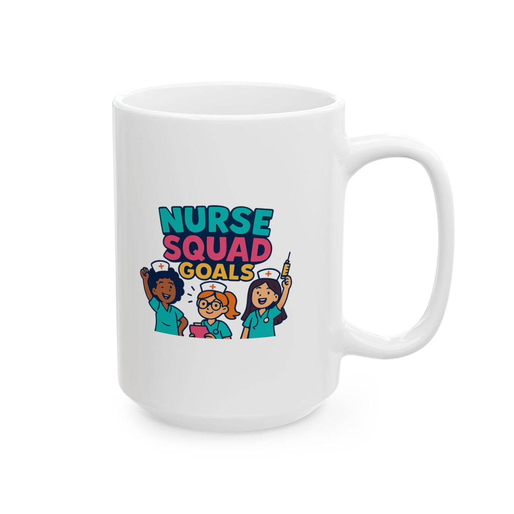 Official Member Nurse Squad Coffee Mug | Nurse Coworker Appreciation | Ceramic Mug
