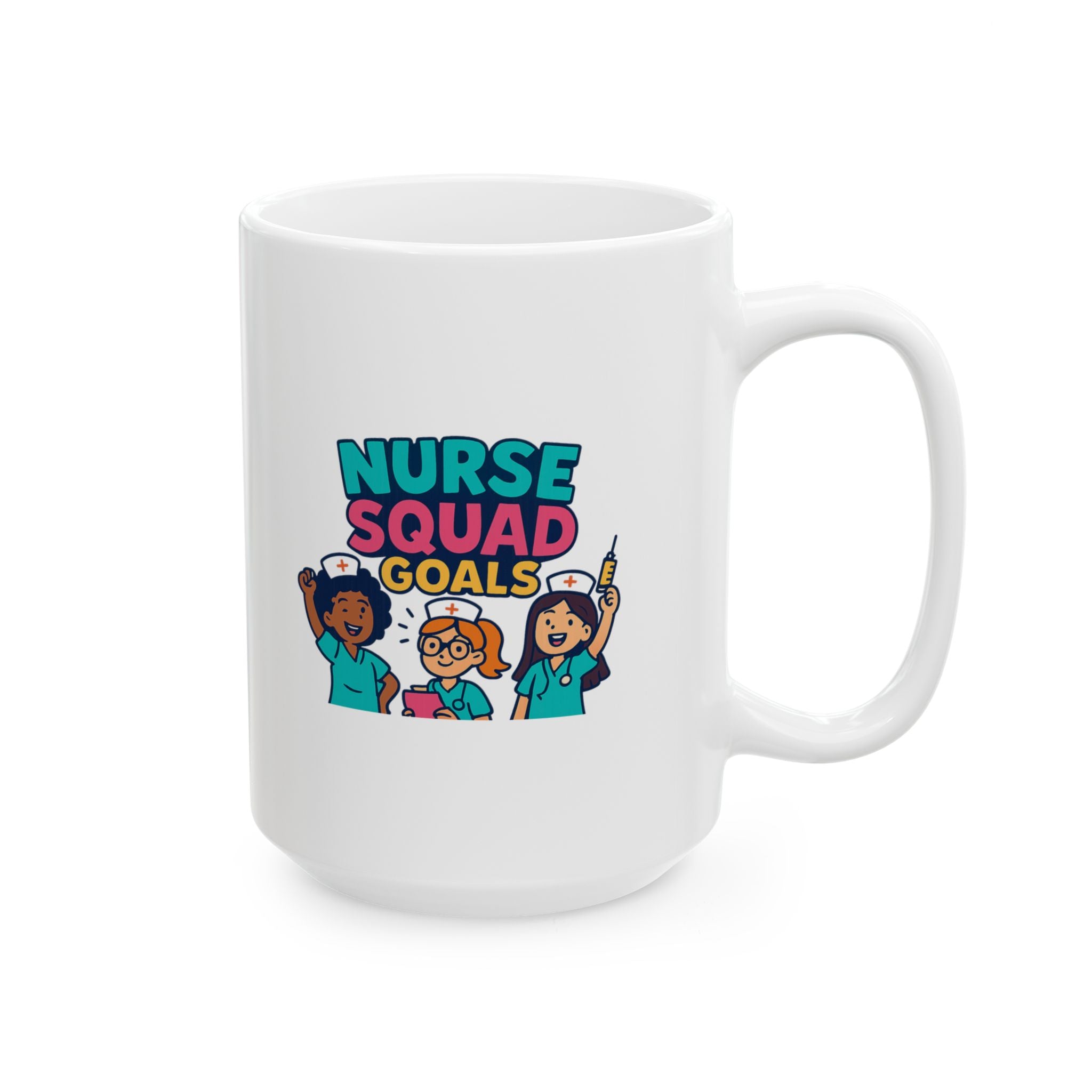 Official Member Nurse Squad Coffee Mug | Nurse Coworker Appreciation | Ceramic Mug