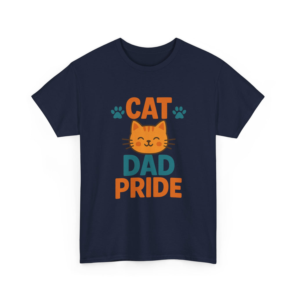 Proud Cat Dad The Legend The Myth T-Shirt | Gift for Him | Graphic Tee