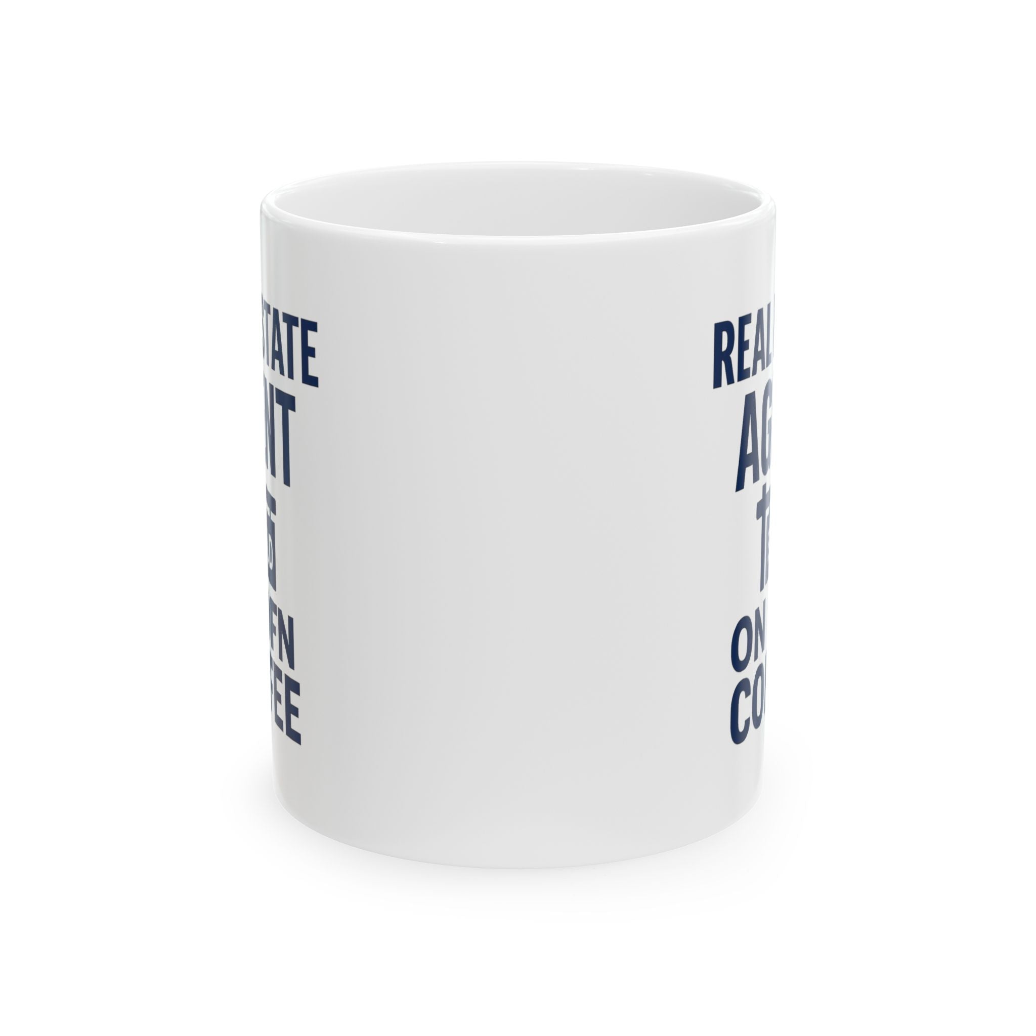 Real Estate Agent Sold On Coffee Coffee Mug | Coffee Lover Gift | Ceramic Mug