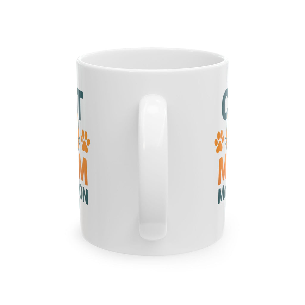 This Home Is Run By Cats Coffee Mug | Cat Mom Gift | Ceramic Mug