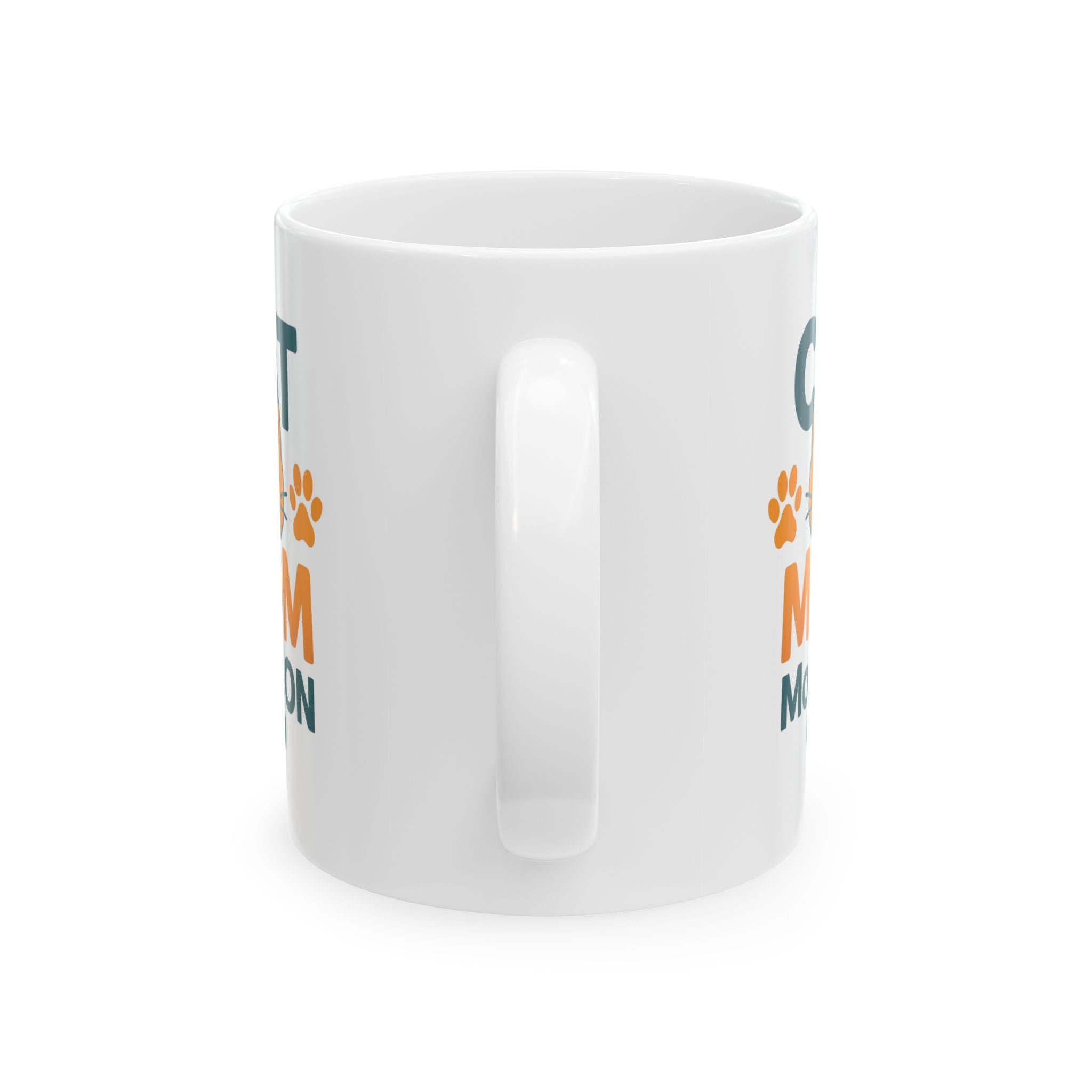 This Home Is Run By Cats Coffee Mug | Cat Mom Gift | Ceramic Mug