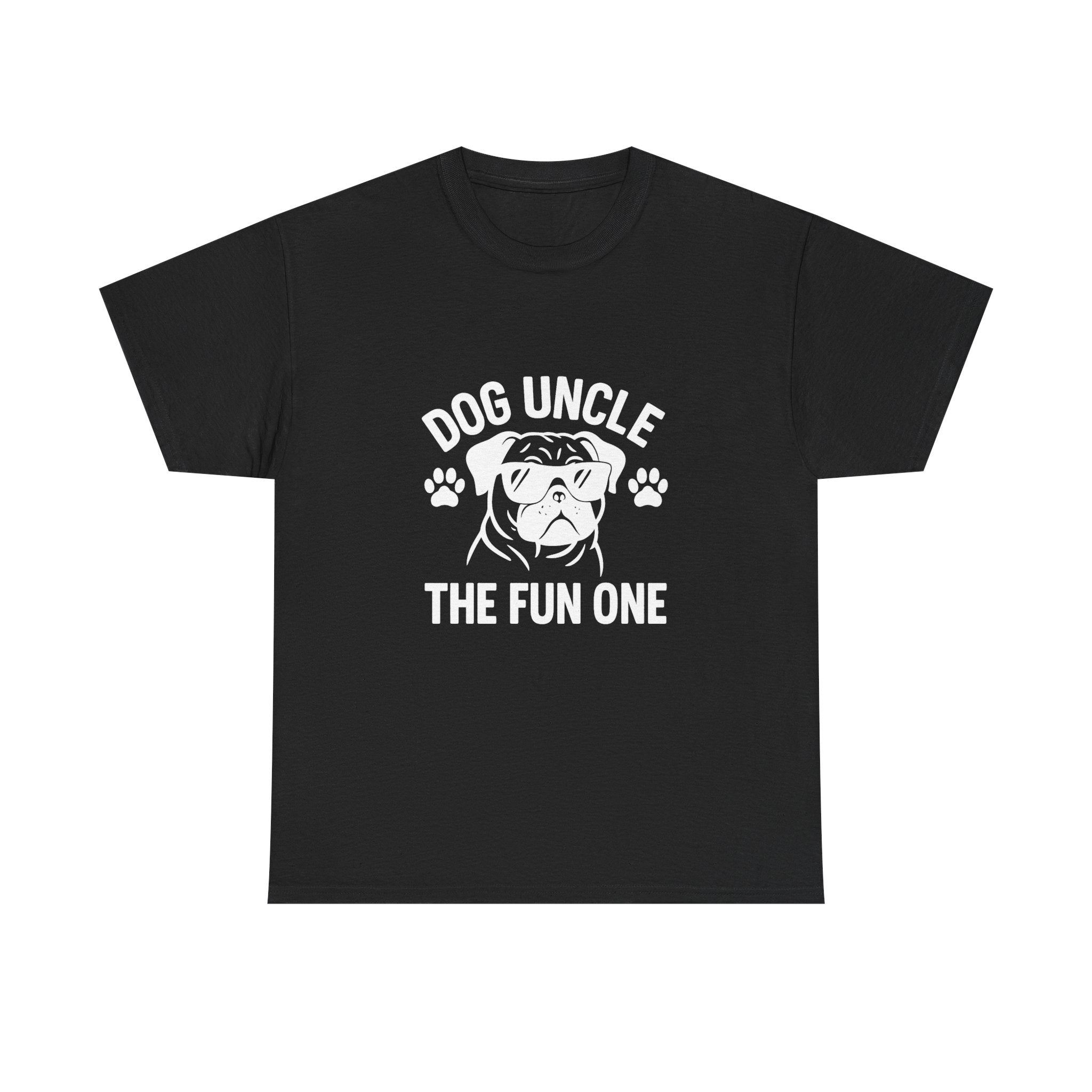 Dog Uncle The Fun One T-Shirt | Dog Lover Gift | Graphic Tee