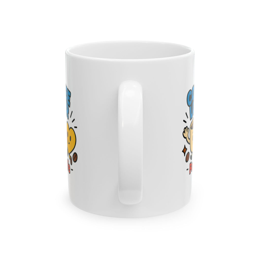 Coffee Lover For Life No Regrets Coffee Mug | Coffee Appreciation Gift | Ceramic Mug