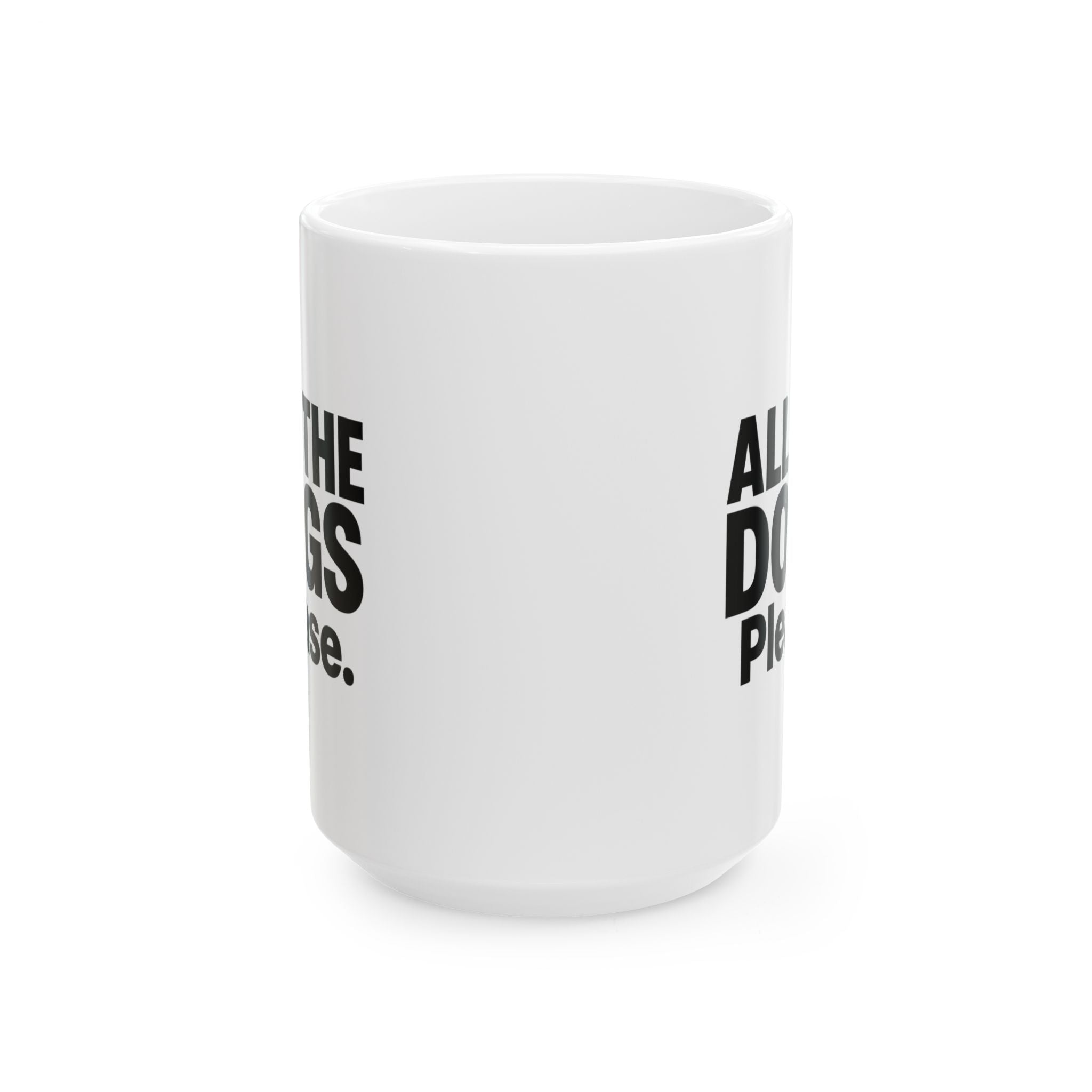 Fur Covered And Dog Outnumbered Coffee Mug | Multi Dog Mom Humor | Ceramic Mug