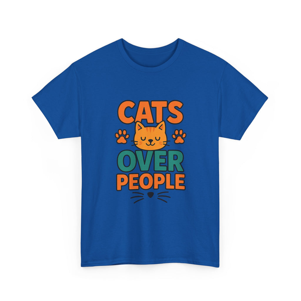 Cats Are My People T-Shirt | Funny Cat Lover Gift | Graphic Tee