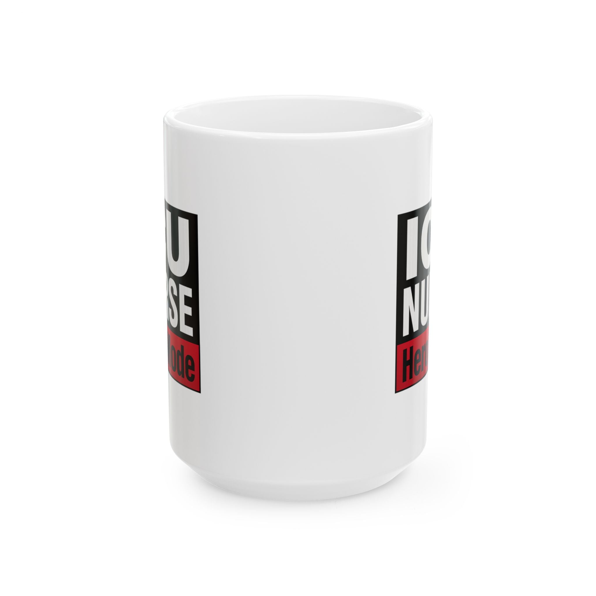 ICU Nurse Because Badass Is Not A Job Title Coffee Mug | ICU Nurse Gift | Ceramic Mug